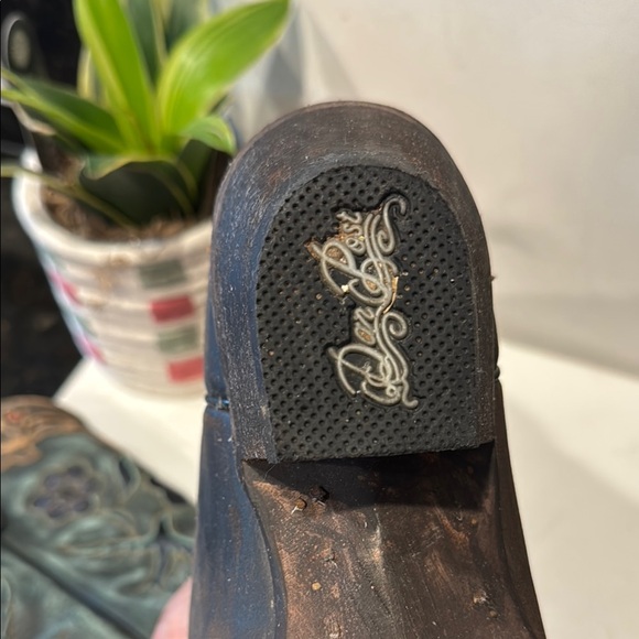 DAN POST Embroidered WESTERN Cowboy Boots!! - Picture 7 of 14